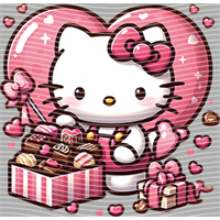 Hello kitty- HKE203